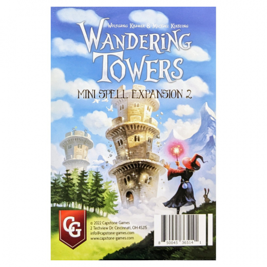 Wandering Towers: Mini Spell Expansion 2 i gruppen SELSKABSSPIL / Udvidelser hos Spelexperten (CAPABTOW03)