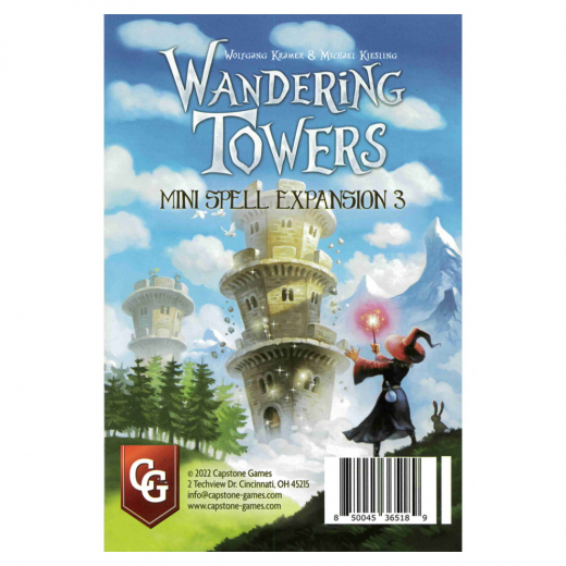 Wandering Towers: Mini Spell Expansion 3 i gruppen SELSKABSSPIL / Udvidelser hos Spelexperten (CAPABTOW04)