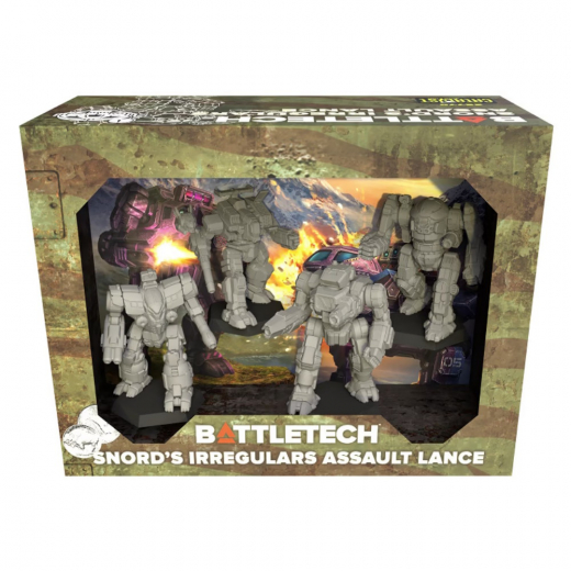 BattleTech: Snord’s Irregulars Assault Lance (Exp.) i gruppen SELSKABSSPIL / Udvidelser hos Spelexperten (CAT35770)