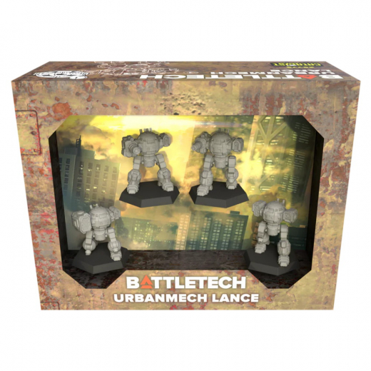 BattleTech: UrbanMech Lance (Exp.) i gruppen SELSKABSSPIL / Udvidelser hos Spelexperten (CAT35776)