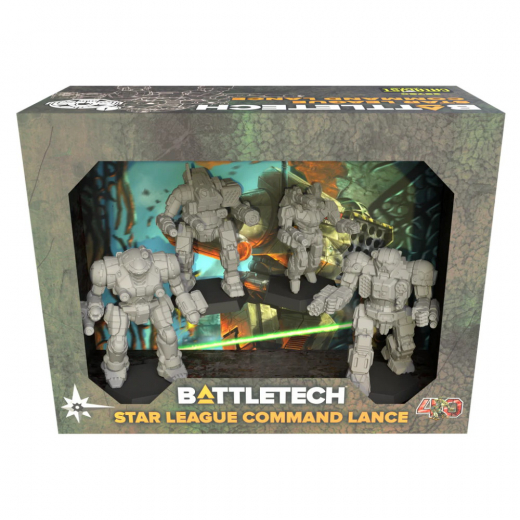 BattleTech: Star League Command Lance (Exp.) i gruppen SELSKABSSPIL / Udvidelser hos Spelexperten (CAT35780)