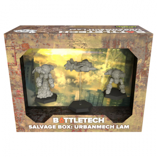 BattleTech: Salvage Box: UrbanMech LAM (Exp.) i gruppen SELSKABSSPIL / Udvidelser hos Spelexperten (CAT36012)