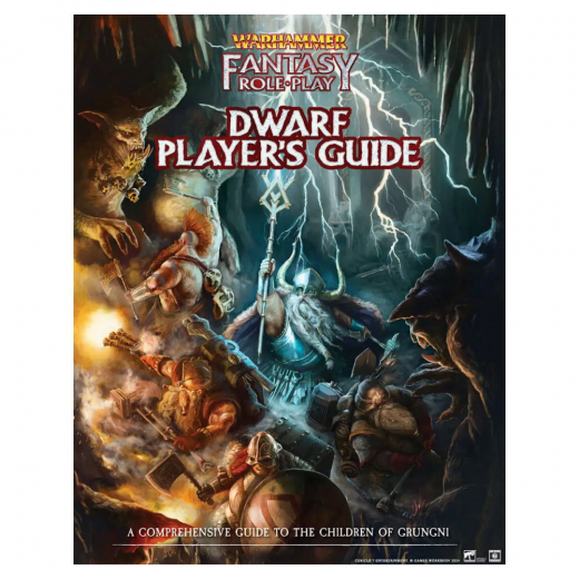 Warhammer Fantasy Roleplay: Dwarf Player's Guide i gruppen SELSKABSSPIL / Rollespil / Warhammer Fantasy hos Spelexperten (CB72495)