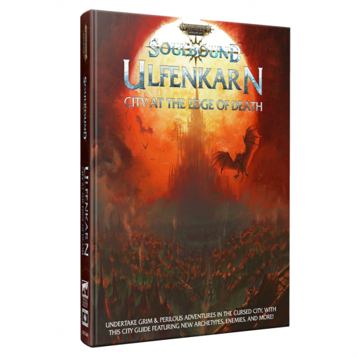 Warhammer Age of Sigmar: Soulbound - Ulfenkarn: City at the Edge of Death i gruppen SELSKABSSPIL / Rollespil / Warhammer Age of Sigmar hos Spelexperten (CB72540)