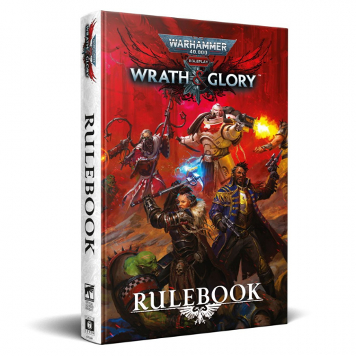 Warhammer 40,000 RPG: Wrath & Glory - Rulebook i gruppen SELSKABSSPIL / Rollespil hos Spelexperten (CB72600)