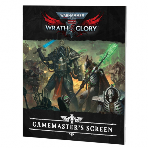 Warhammer 40,000 RPG: Wrath & Glory - Gamemaster's Screen i gruppen SELSKABSSPIL / Rollespil hos Spelexperten (CB72604)