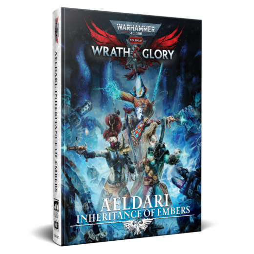 Warhammer 40,000 RPG: Wrath & Glory - Aeldari: Inheritance of Embers i gruppen SELSKABSSPIL / Rollespil hos Spelexperten (CB72632)