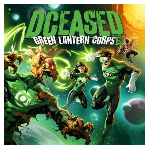 DCeased: Green Lantern Corpse i gruppen SELSKABSSPIL / Spilserier / Zombicide hos Spelexperten (CMNDCS005)