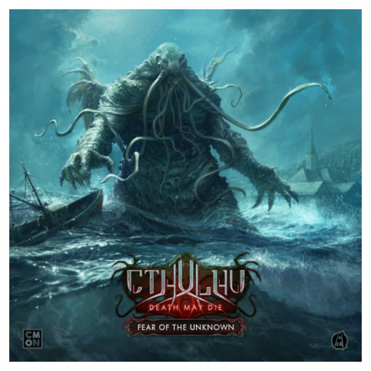 Cthulhu: Death May Die - Fear of the Unknown i gruppen SELSKABSSPIL / Strategispil hos Spelexperten (CMNDMD006)