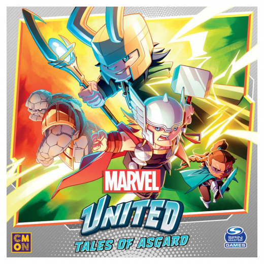 Marvel United: Tales of Asgard (Exp.) i gruppen SELSKABSSPIL hos Spelexperten (CMNMUN004)