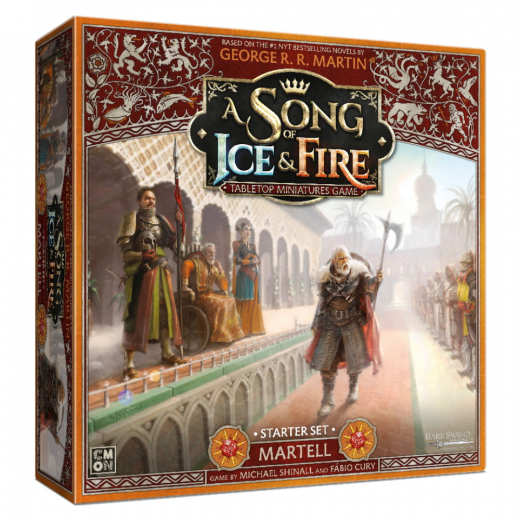 A Song of Ice & Fire: Miniatures Game - Martell Starter Set i gruppen SELSKABSSPIL / Strategispil hos Spelexperten (CMNSIF007)