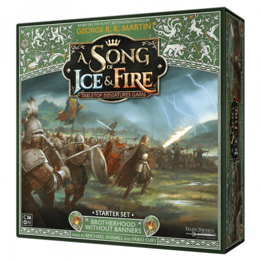 A Song of Ice & Fire: Miniatures Game - Brotherhood without Banners Set i gruppen SELSKABSSPIL / Strategispil hos Spelexperten (CMNSIF010)