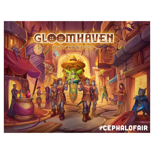 Gloomhaven: Buttons & Bugs i gruppen SELSKABSSPIL / Kortspil hos Spelexperten (CPH1001)