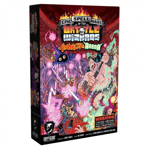 Epic Spell Wars of the Battle Wizards: Anarchy at the Arena i gruppen SELSKABSSPIL / Kortspil hos Spelexperten (CRY7800)