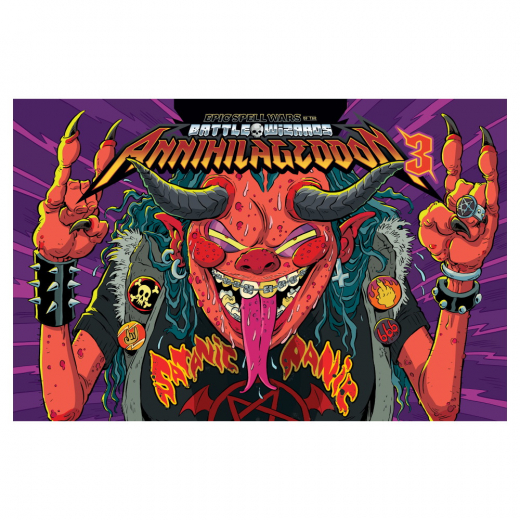 Epic Spell Wars of the Battle Wizards: Annihilageddon 3 - Satanic Panic i gruppen SELSKABSSPIL / Kortspil hos Spelexperten (CRY780061)