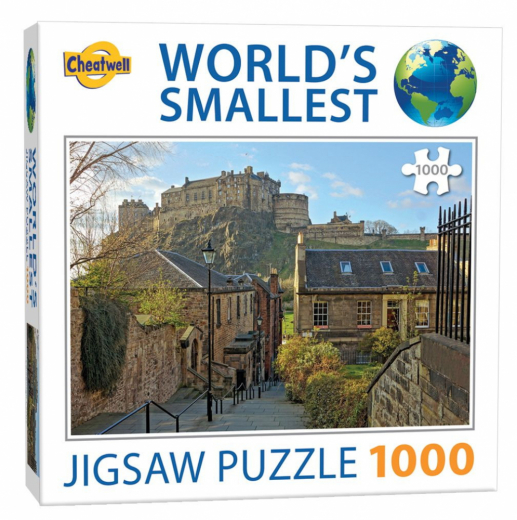 World's Smallest Edinburgh Castle 1000 Brikker i gruppen Nyheder hos Spelexperten (CW13268)