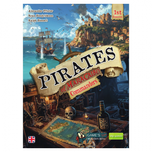 Pirates of Maracaibo: Commanders (Exp.) i gruppen SELSKABSSPIL / Udvidelser hos Spelexperten (DLP1110)