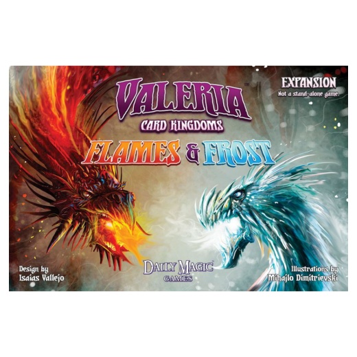 Valeria: Card Kingdoms - Flames & Frost (Exp.) i gruppen Nyheder hos Spelexperten (DMGVCK110)
