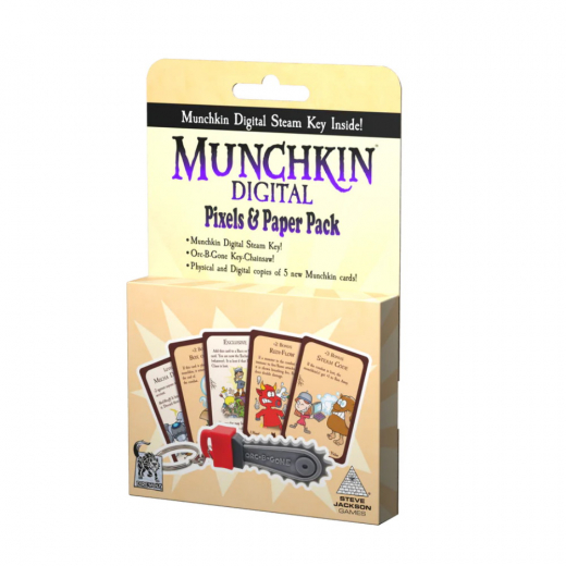 Munchkin Digital: Pixels & Paper Pack i gruppen SELSKABSSPIL / Spilserier / Munchkin hos Spelexperten (DWD09000)