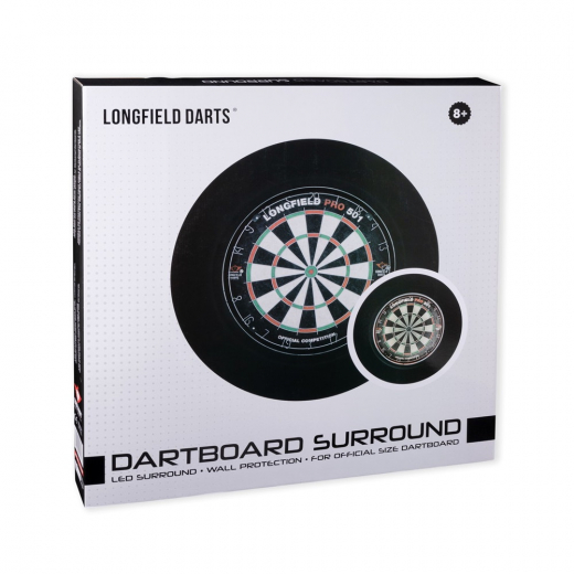 LED Dartsurround Sort i gruppen SPILLEBORD / Dart / Tilbehør hos Spelexperten (E-065050)