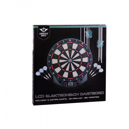 Longfield Electronic dartboard i gruppen SPILLEBORD / Dart / Dartskiver / Elektronisk hos Spelexperten (E-066010)