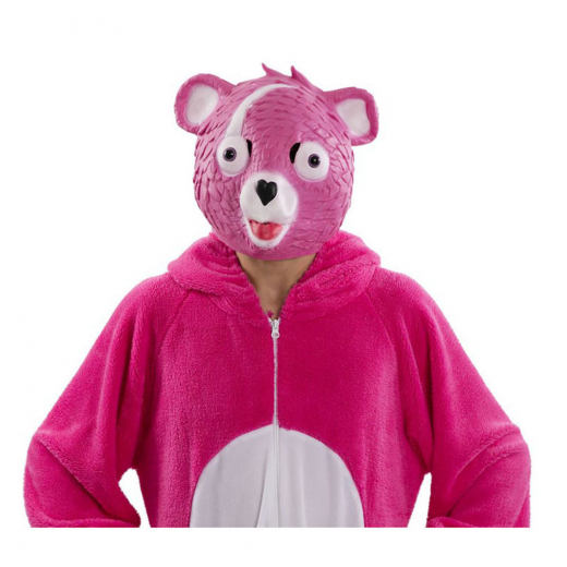 Latex Mask Pink Bear i gruppen LEGETØJ / Maskerade / Masker hos Spelexperten (E108531)