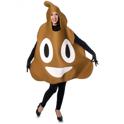 Costume Shit Emoticon i gruppen LEGETØJ / Maskerade / Maskerade kostumer / Kostumer til voksne hos Spelexperten (E706428-T04)