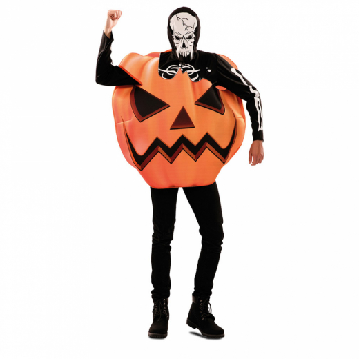 Costume Pumpkin Skeleton i gruppen LEGETØJ / Maskerade / Maskerade kostumer / Kostumer til voksne hos Spelexperten (E706608-TML)