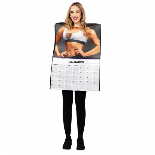 Costume Sexy Girl Calendar i gruppen LEGETØJ / Maskerade / Maskerade kostumer / Kostumer til voksne hos Spelexperten (E721030-TML)