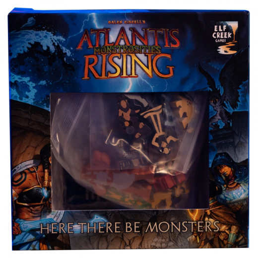 Atlantis Rising: Monstrosities - Here There Be Monsters (Exp.) i gruppen SELSKABSSPIL / Tilbehør / Andet hos Spelexperten (ELFECG026)