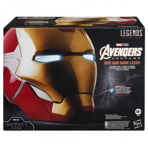 Marvel Legends Electronic Helmet - Iron Man i gruppen LEGETØJ / Figurer og legesæt / Marvel hos Spelexperten (F90165L00)