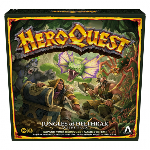 HeroQuest: Jungles of Delthrak (Exp.) i gruppen SELSKABSSPIL / Udvidelser hos Spelexperten (F9907UU00)