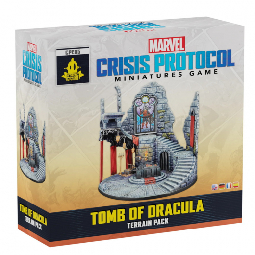 Marvel: Crisis Protocol - Tomb of Dracula Terrain Pack (Exp.) i gruppen SELSKABSSPIL / Spilserier / Marvel Crisis Protocol hos Spelexperten (FCPE05)