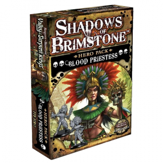 Shadows of Brimstone: Blood Priestess Hero Pack (Exp.) i gruppen SELSKABSSPIL / Spilserier / Shadows of Brimstone hos Spelexperten (FFP07H17)