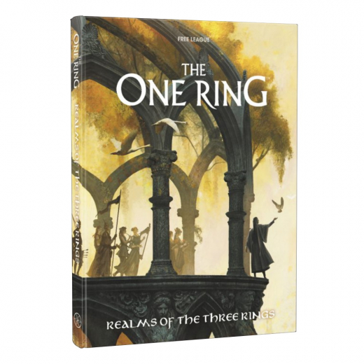 The One Ring RPG: Realms of the Three Rings i gruppen SELSKABSSPIL / Rollespil / The One Ring hos Spelexperten (FLFTOR018)