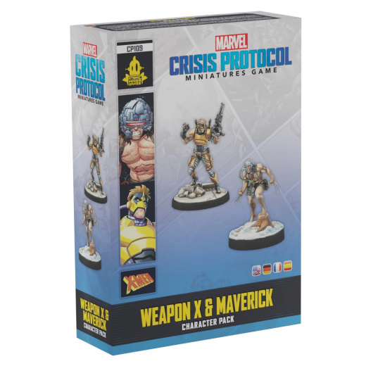 Marvel: Crisis Protocol - Weapon X and Maverick (Exp.) i gruppen SELSKABSSPIL / Spilserier / Marvel Crisis Protocol hos Spelexperten (FMSG109)