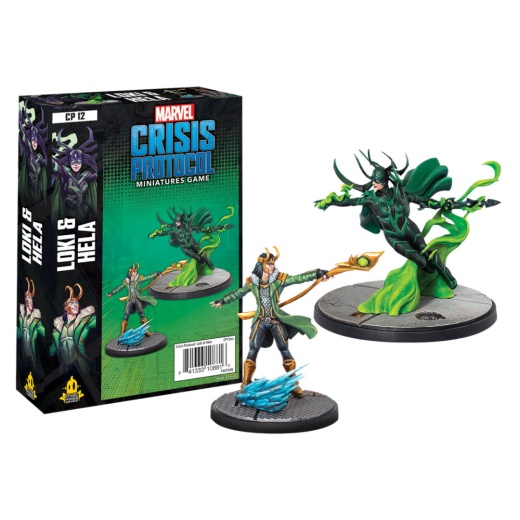 Marvel: Crisis Protocol - Loki and Hela (Exp.) i gruppen SELSKABSSPIL / Udvidelser hos Spelexperten (FMSG12)