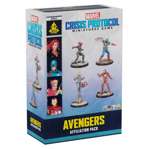 Marvel: Crisis Protocol - Avengers Affiliation Pack (Exp.) i gruppen SELSKABSSPIL / Udvidelser hos Spelexperten (FMSG141)