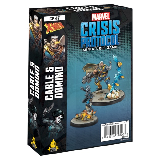 Marvel: Crisis Protocol - Cable and Domino (Exp.) i gruppen SELSKABSSPIL / Udvidelser hos Spelexperten (FMSG47)