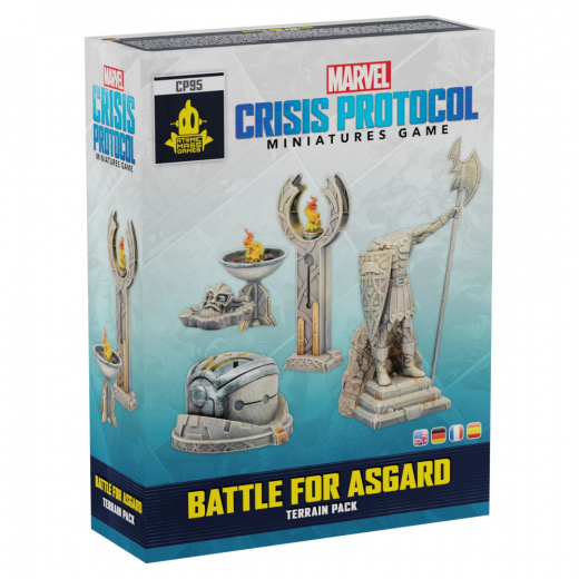 Marvel: Crisis Protocol - Battle for Asgard Terrain Pack (Exp.) i gruppen SELSKABSSPIL / Spilserier / Marvel Crisis Protocol hos Spelexperten (FMSG95)