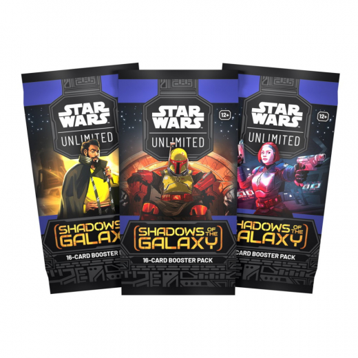 Star Wars: Unlimited - Shadows of the Galaxy Booster Pack i gruppen SELSKABSSPIL / Kortspil hos Spelexperten (FSWH0201-BOS)