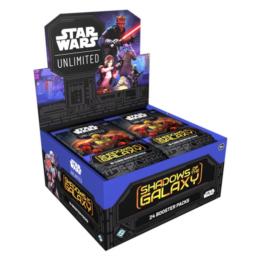 Star Wars: Unlimited - Shadows of the Galaxy Booster Display i gruppen SELSKABSSPIL / Kortspil hos Spelexperten (FSWH0201-DIS)