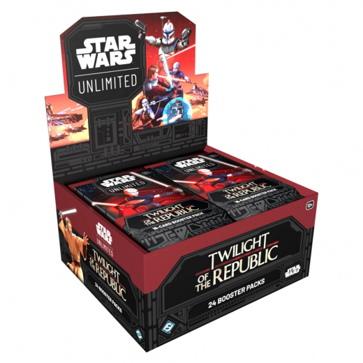 Star Wars: Unlimited - Twilight of the Republic Booster Display i gruppen SELSKABSSPIL / Kortspil hos Spelexperten (FSWH0301-DIS)