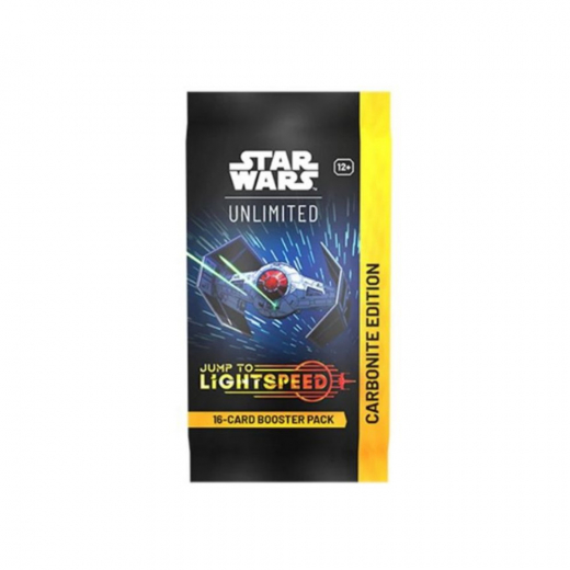 Star Wars: Unlimited - Jump to Lightspeed Carbonite Booster Pack i gruppen SELSKABSSPIL / Kortspil hos Spelexperten (FSWH0405-BOS)