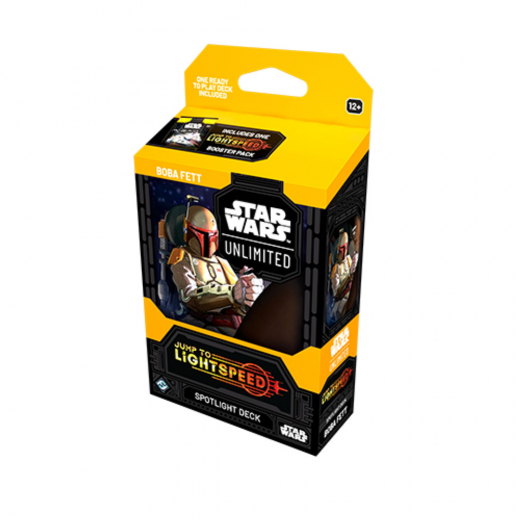 Star Wars: Unlimited - Jump to Lightspeed - Boba Fett i gruppen SELSKABSSPIL / Kortspil hos Spelexperten (FSWH0410-BOB)