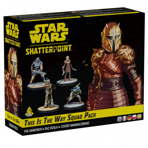 Star Wars: Shatterpoint - This Is The Way Squad Pack (Exp.) i gruppen SELSKABSSPIL / Spilserier / Star Wars Shatterpoint hos Spelexperten (FSWP16)