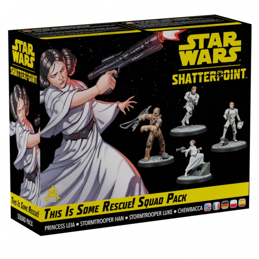 Star Wars: Shatterpoint - This is Some Rescue! Squad Pack (Exp.) i gruppen SELSKABSSPIL / Spilserier / Star Wars Shatterpoint hos Spelexperten (FSWP41)