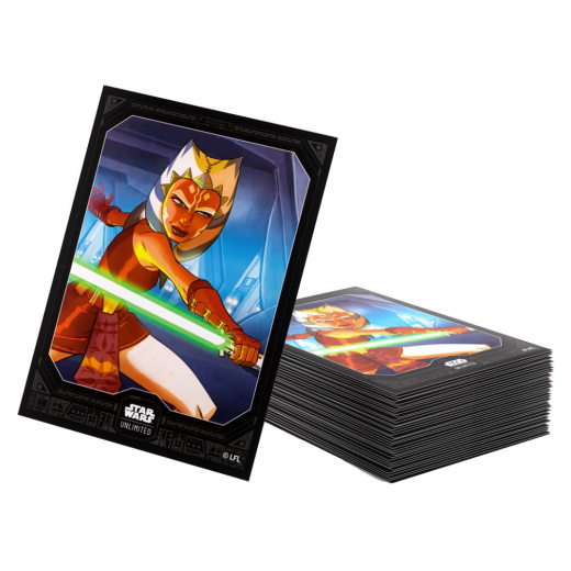 GameGenic Art Sleeves 64 x 90 mm - Ahsoka Tano i gruppen SELSKABSSPIL / Tilbehør / Sleeves hos Spelexperten (GGS15059ML)