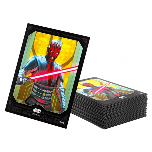 GameGenic Art Sleeves 64 x 90 mm - Darth Maul i gruppen SELSKABSSPIL / Tilbehør / Sleeves hos Spelexperten (GGS15062ML)