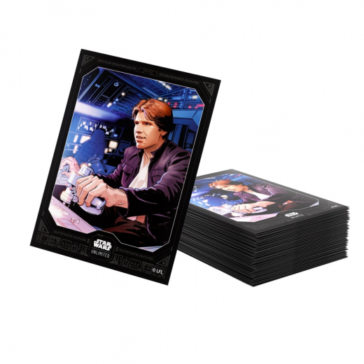 GameGenic Art Sleeves 64 x 90 mm - Han Solo i gruppen SELSKABSSPIL / Tilbehør / Sleeves hos Spelexperten (GGS15072ML)